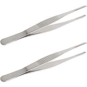Forceps, Stainless Steel Blunt Tip